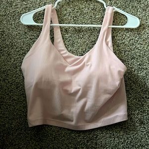 Lululemon light pink align tank *new never worn